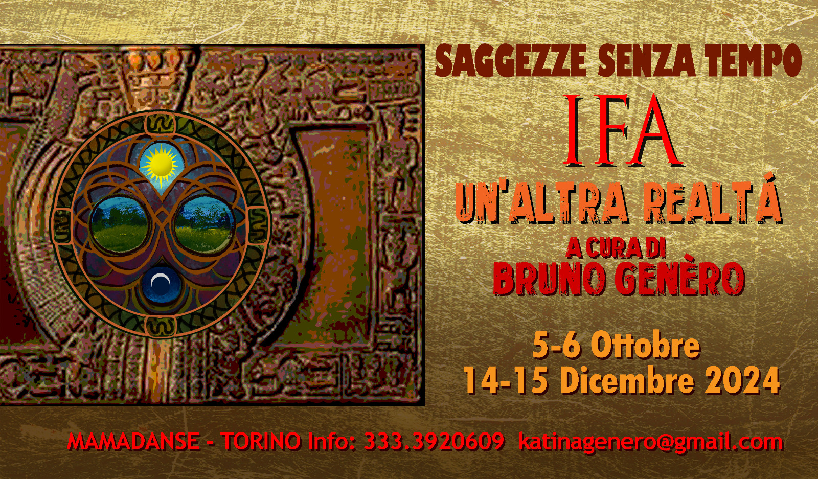 AFRICAE MUNDI presenta: IFA SAGGEZZE SENZA TEMPO - ottobre/dicembre 2024