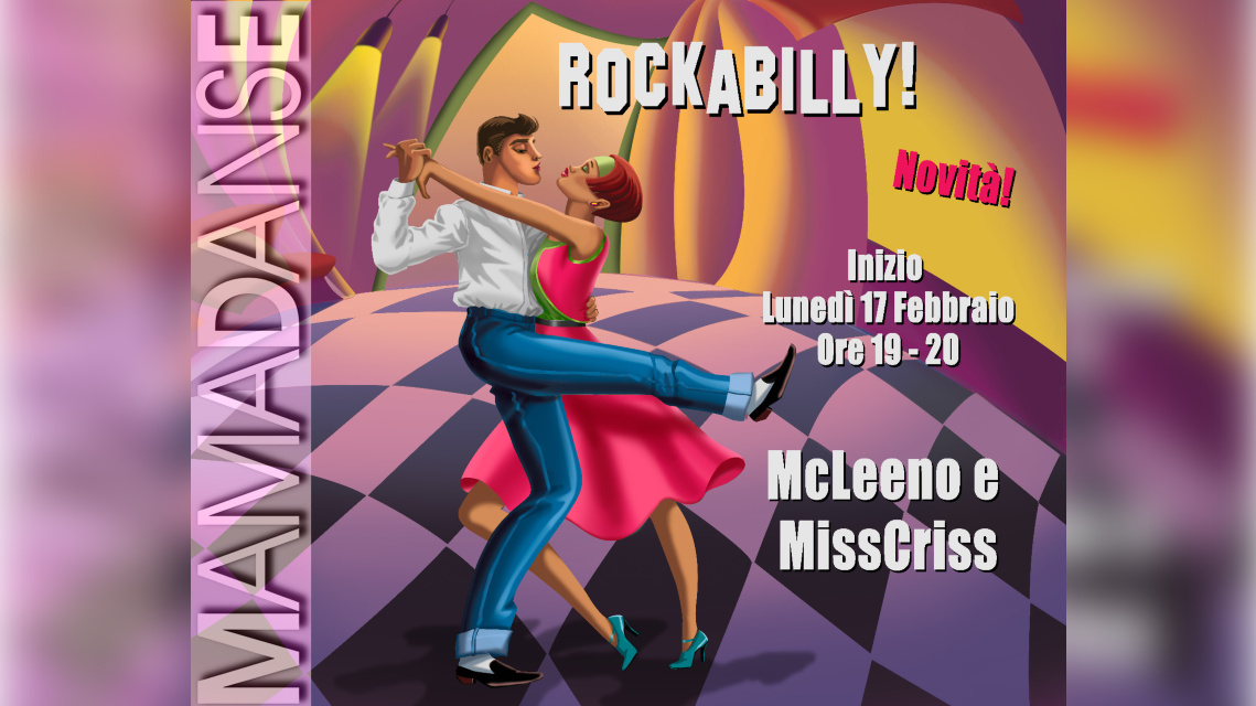 NOVITÀ a/a 2024-2025: Rockabilly con McLeeno e Miss Criss