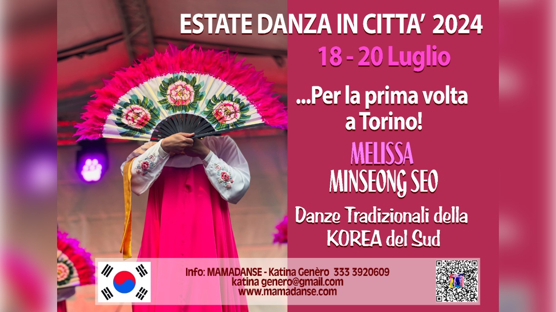 Stage di Danze Tradizionali della Korea del Sud a Mamadanse - Torino